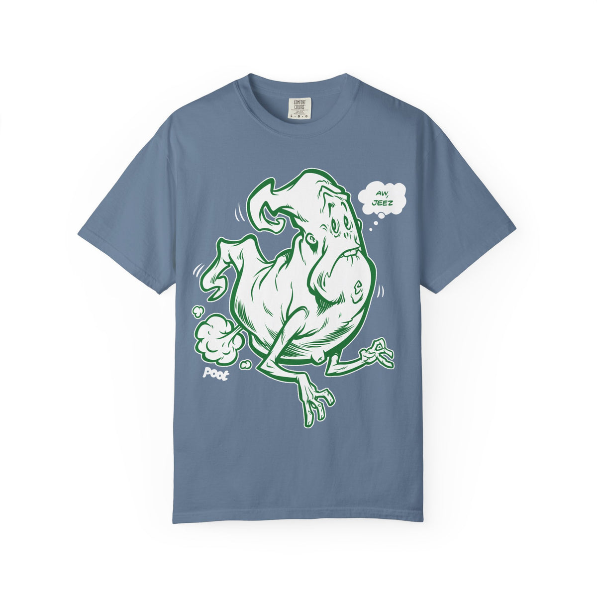Funny Farting Ghost Tee - Halloween Humor Unisex Shirt