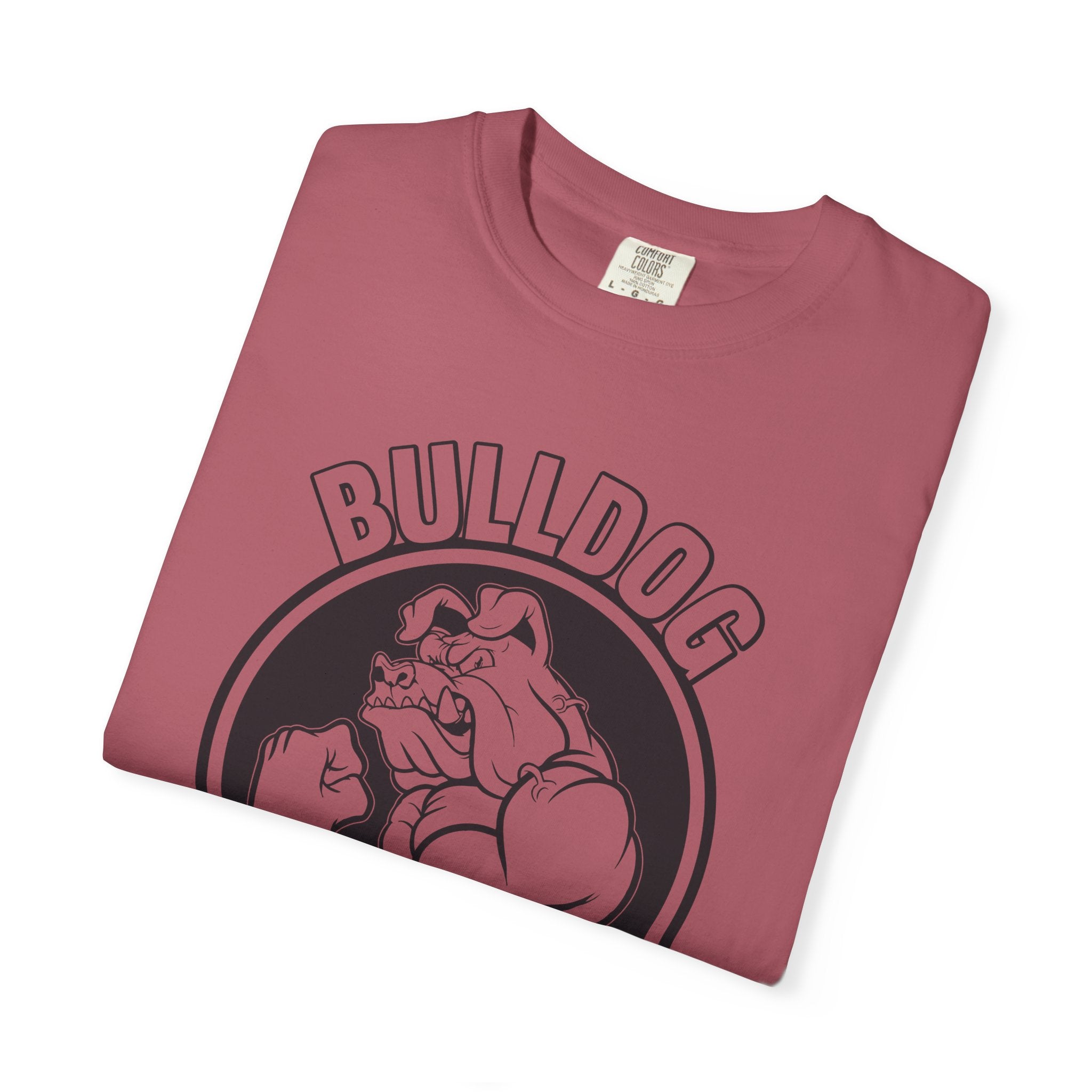 Bulldog Fitness Muscle Graphic Tee - Strength Mindset - Sinful Threads