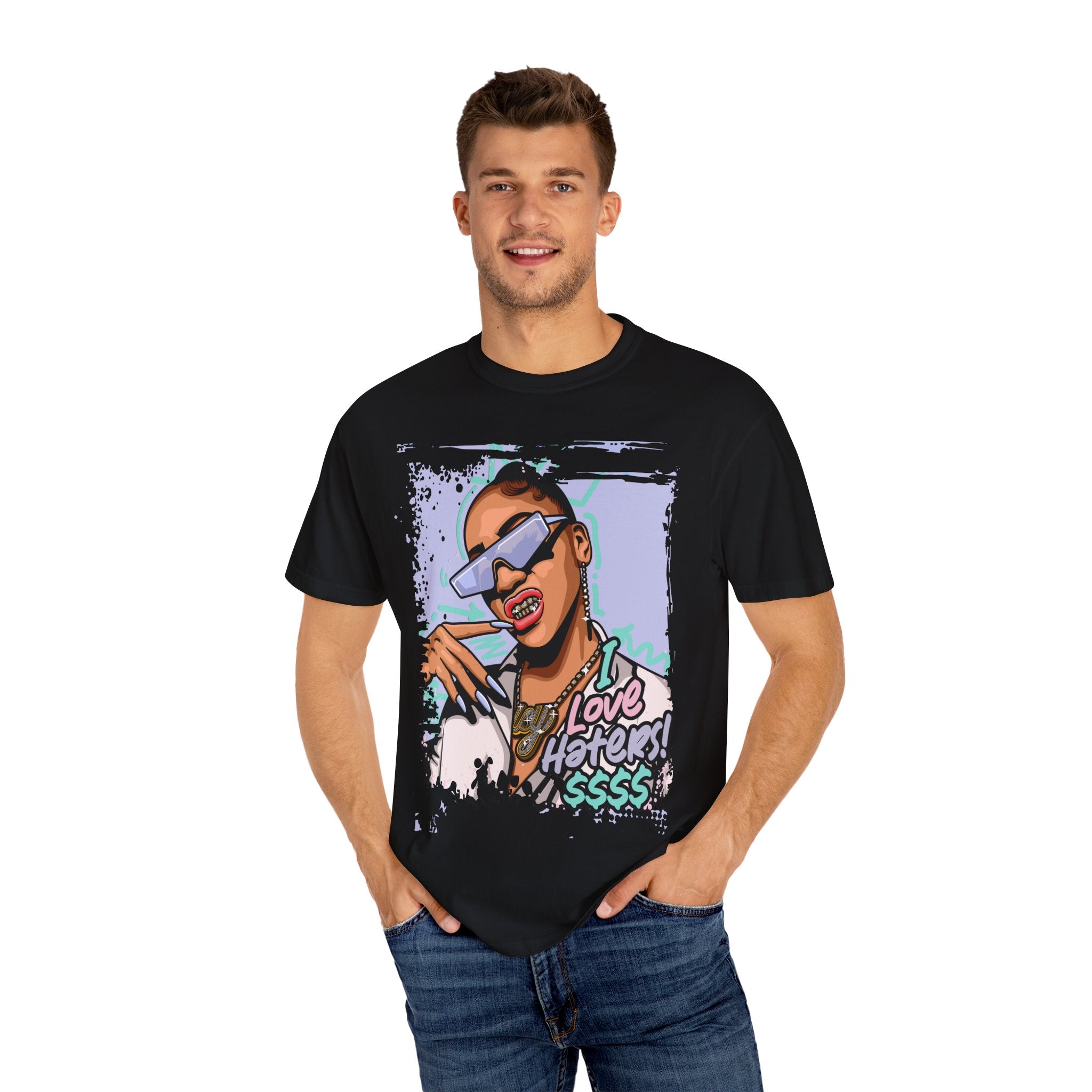 Love Haters Shirt – Hip Hop Attitude Tee for Street Style - Sinful Threads