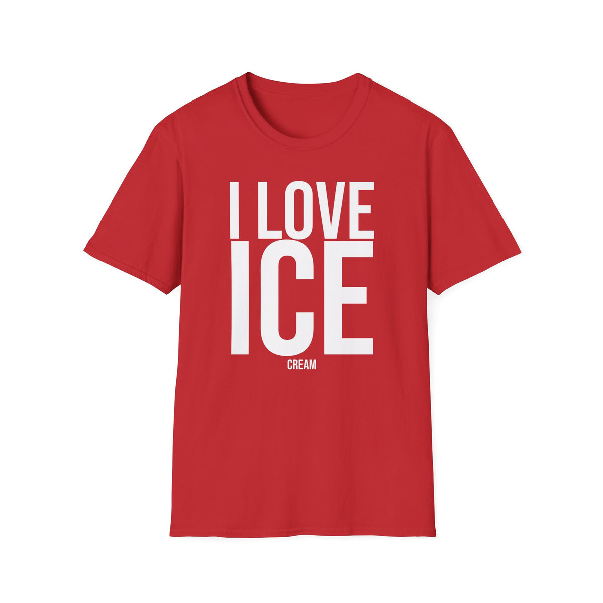 Political Satire Shirt - I Love ICE Cream Funny Tee