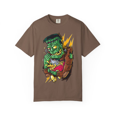Frankenstein Foodie Shirt - Punny Monster Gift Tee