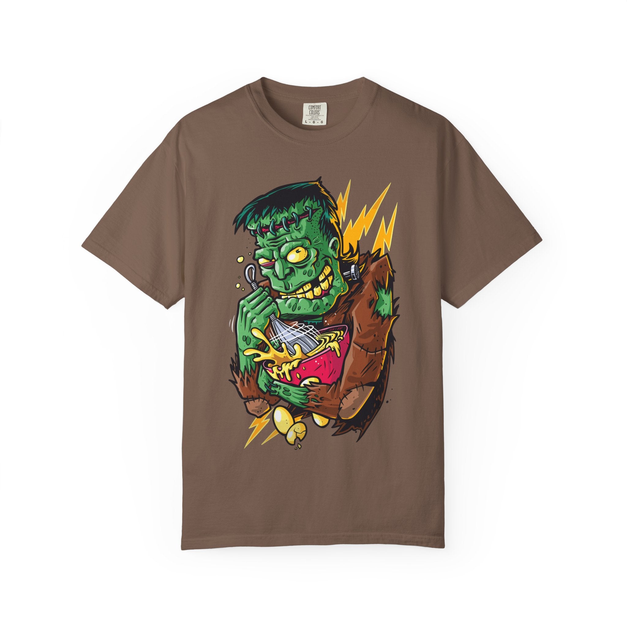 Frankenstein Foodie Shirt - Punny Monster Gift Tee - Sinful Threads