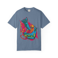 Surreal Gaming Tee - Monster Joystick Shirt for Arcade Fans