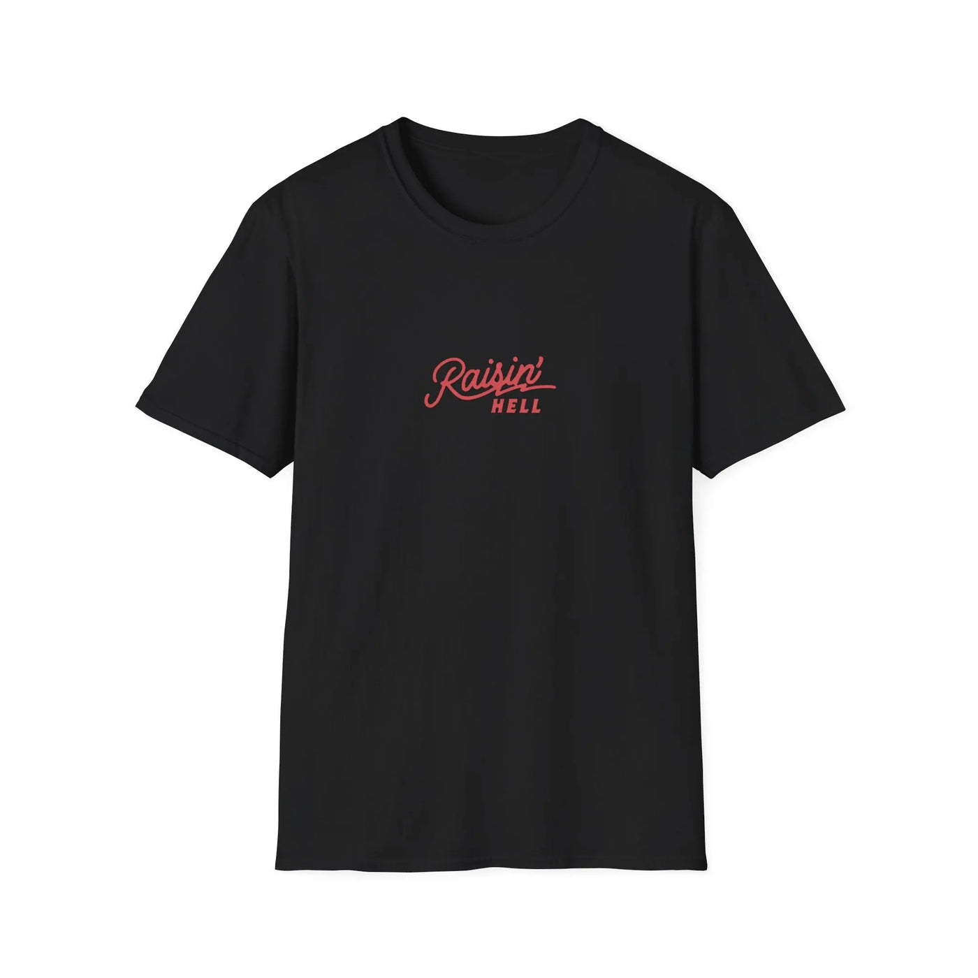Raising Hell Graphic T-Shirt - Bold Rebellious Design Tee Printify