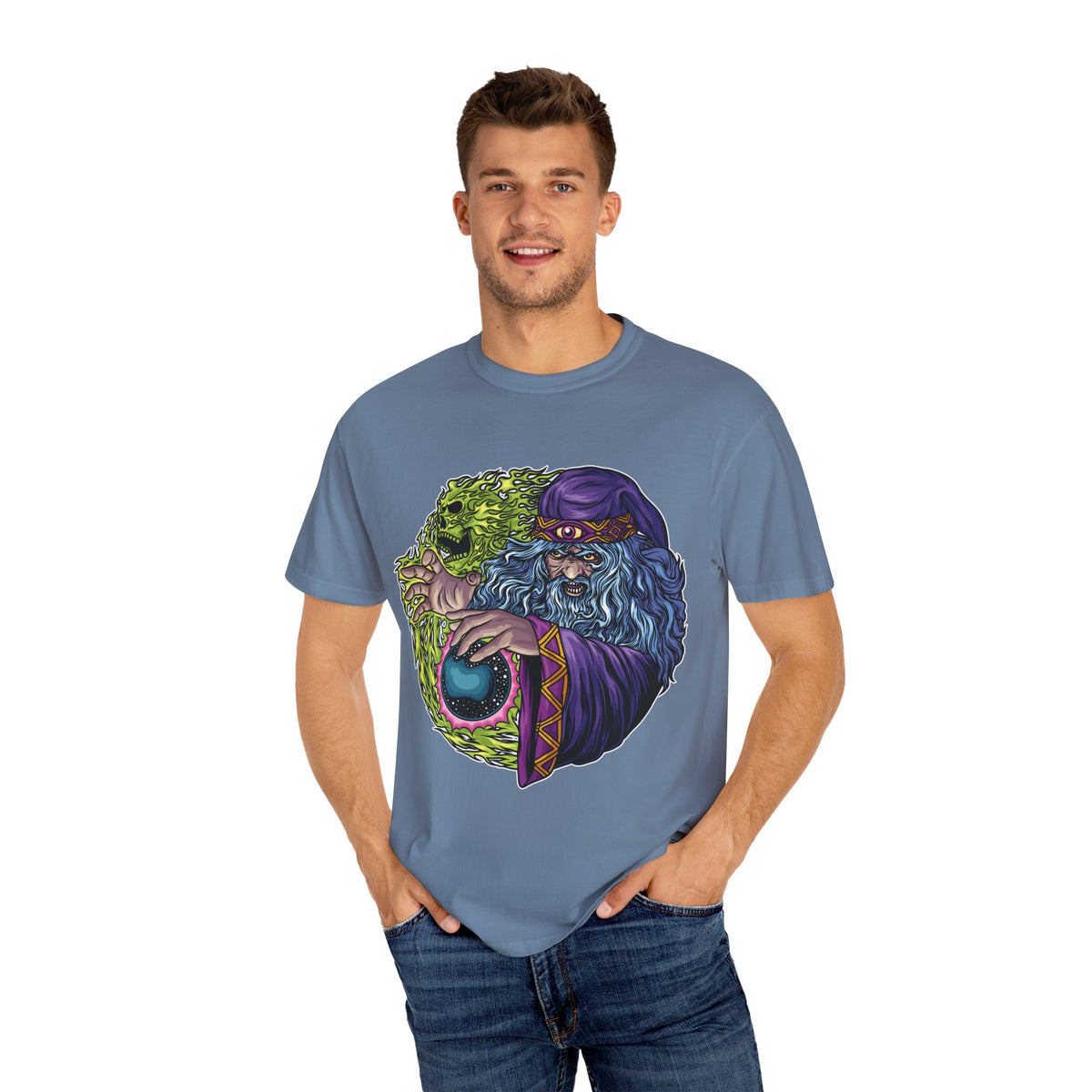 Mystic Skull Shirt – Sorcerer Skull Tee Magic