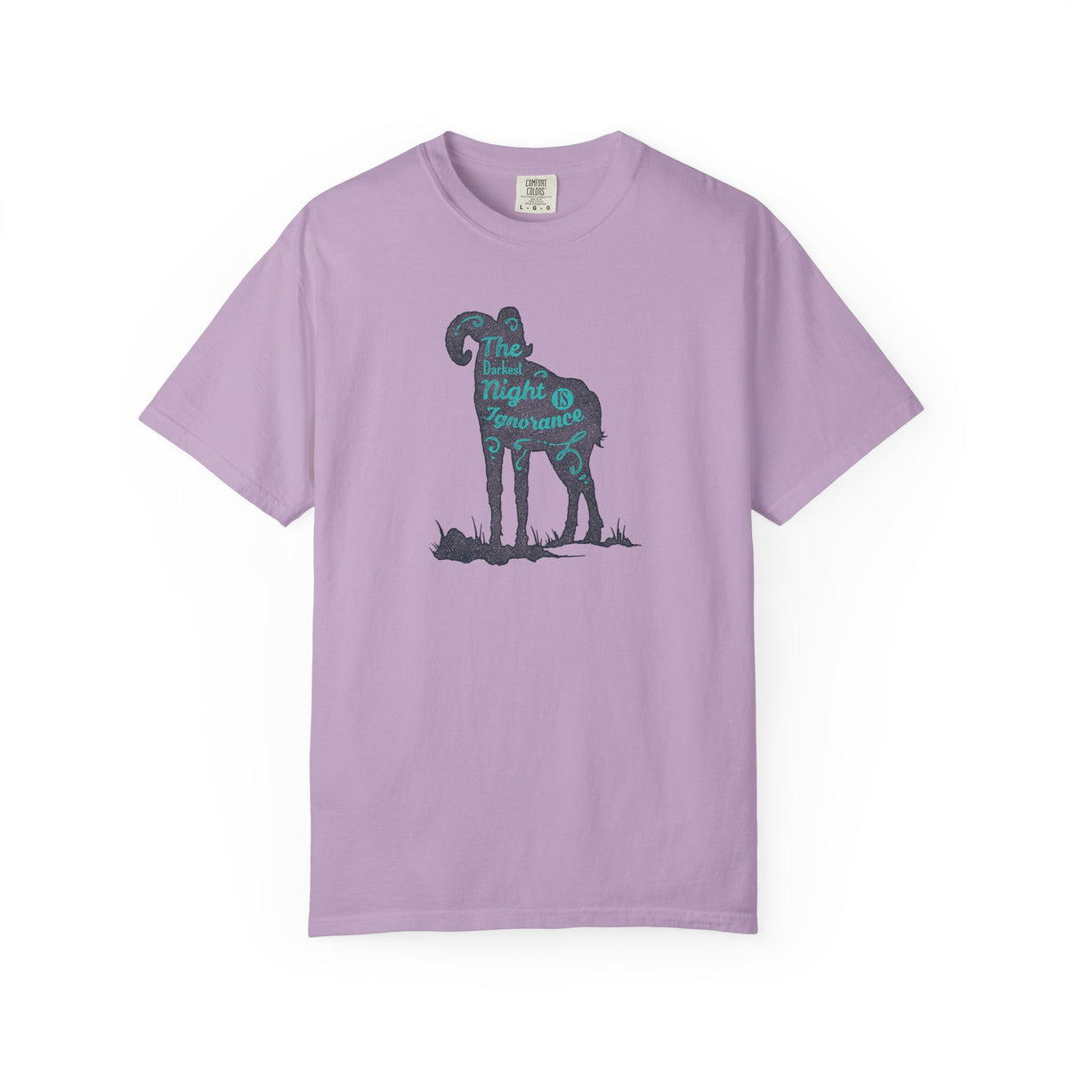 The Darkest Night Ignorance Illustration Unisex T-Shirt - Sinful Threads