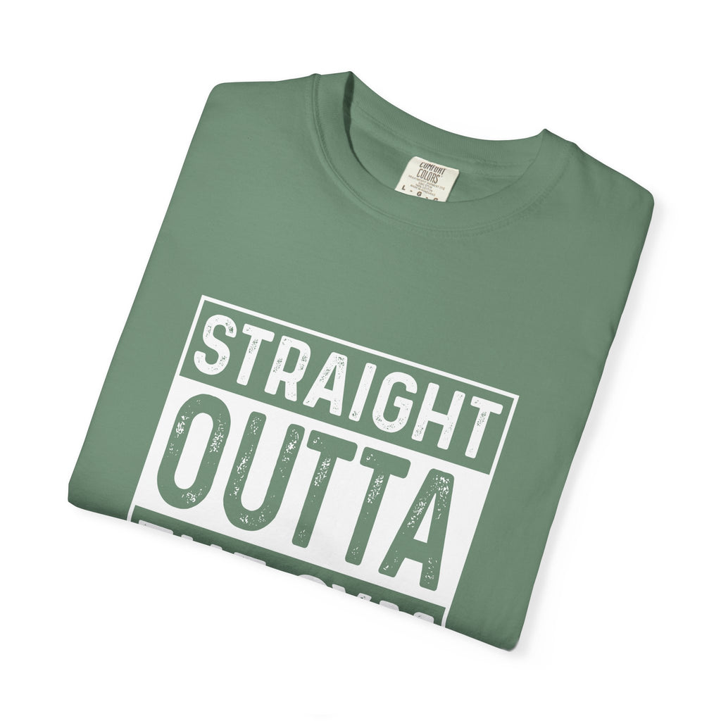 Novelty Workout Shirt - Straight Outta The Gym Tee - Sinful Threads