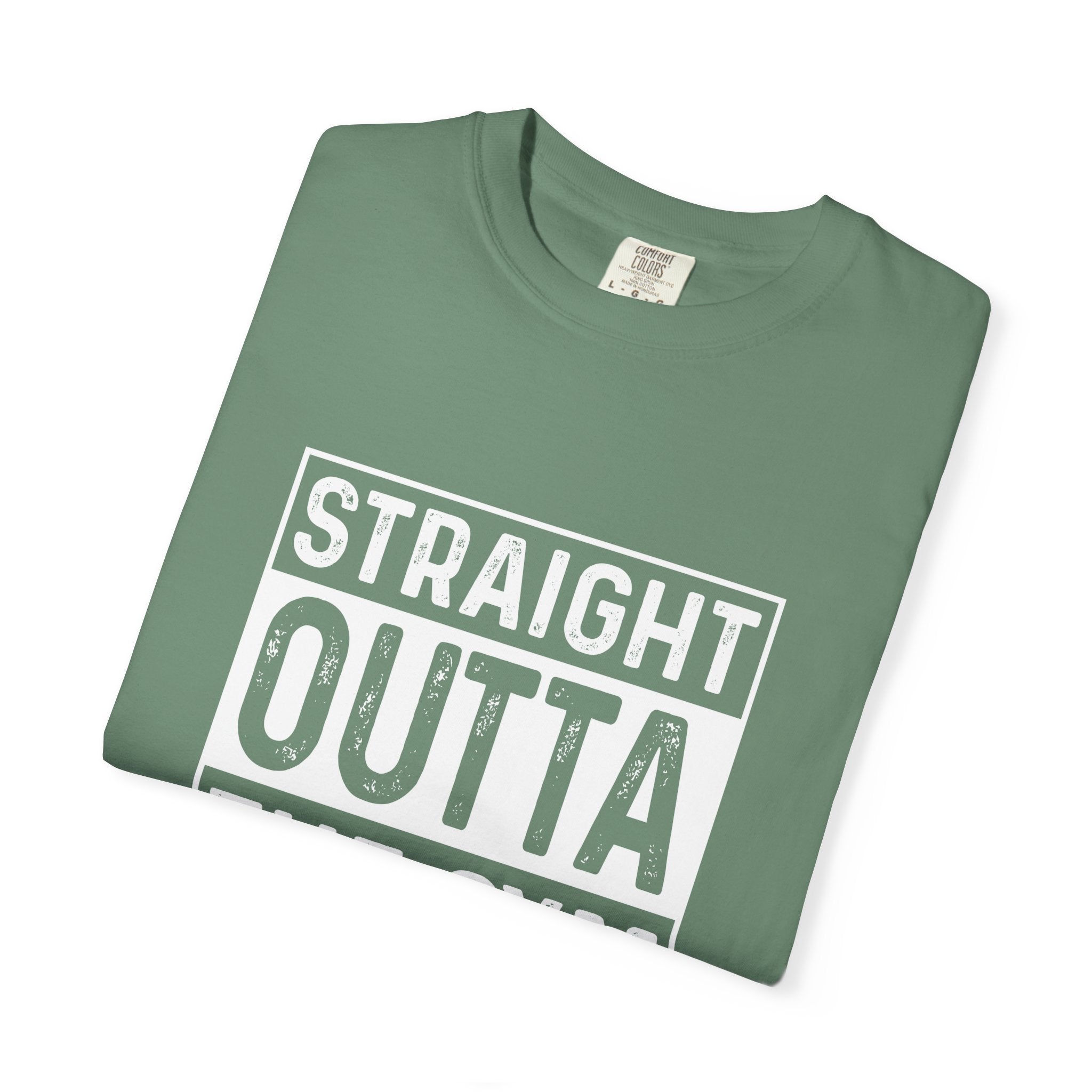 Novelty Workout Shirt - Straight Outta The Gym Tee - Sinful Threads
