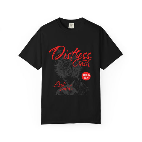 Edgy Manga Tee - Japanese Anime Graphic Streetwear