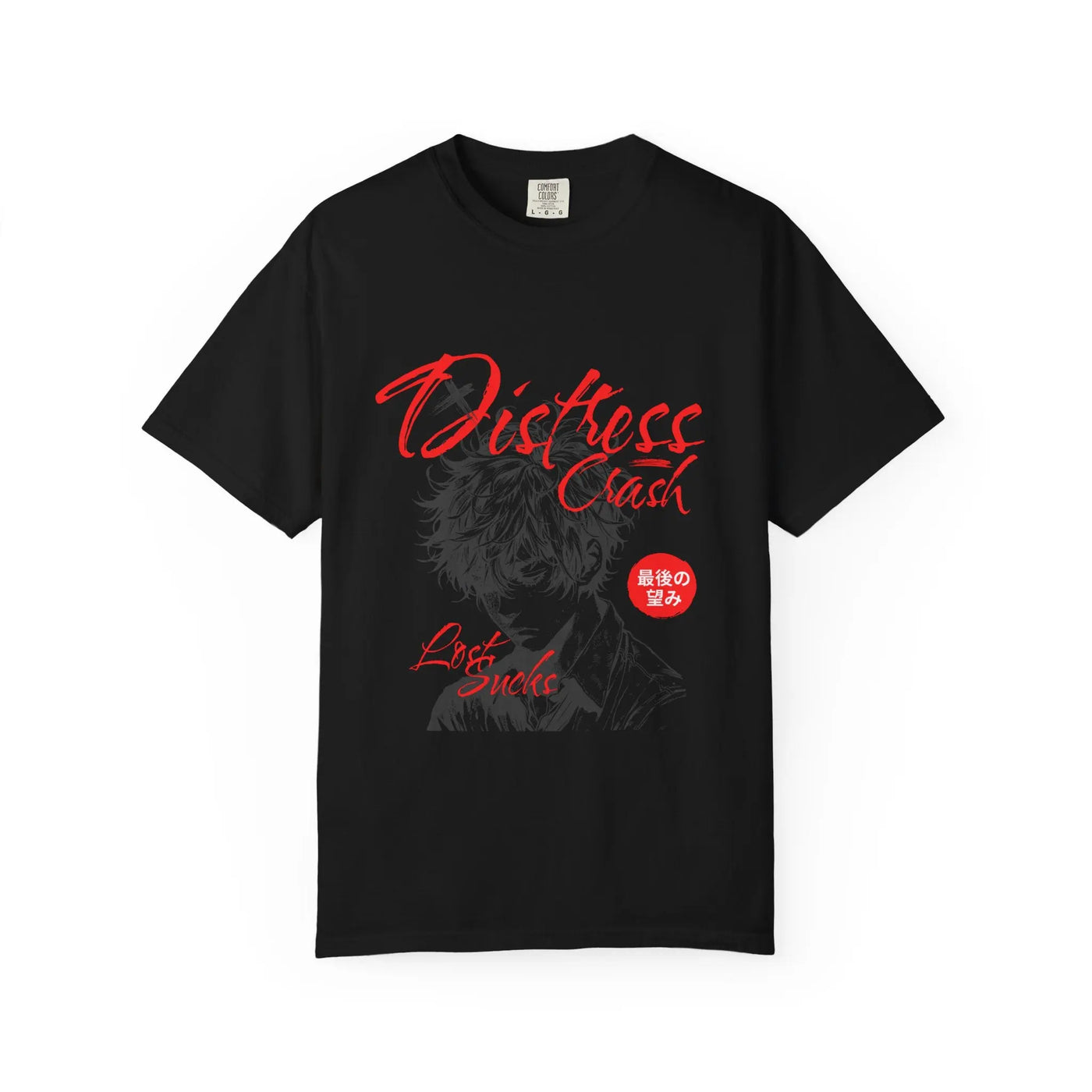 Edgy Manga Tee - Japanese Anime Graphic Streetwear - Sinful Threads