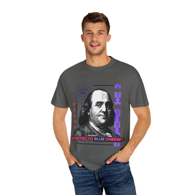 Blue Cheese Tee – Ben Franklin Dollar Bill Streetwear - Sinful Threads