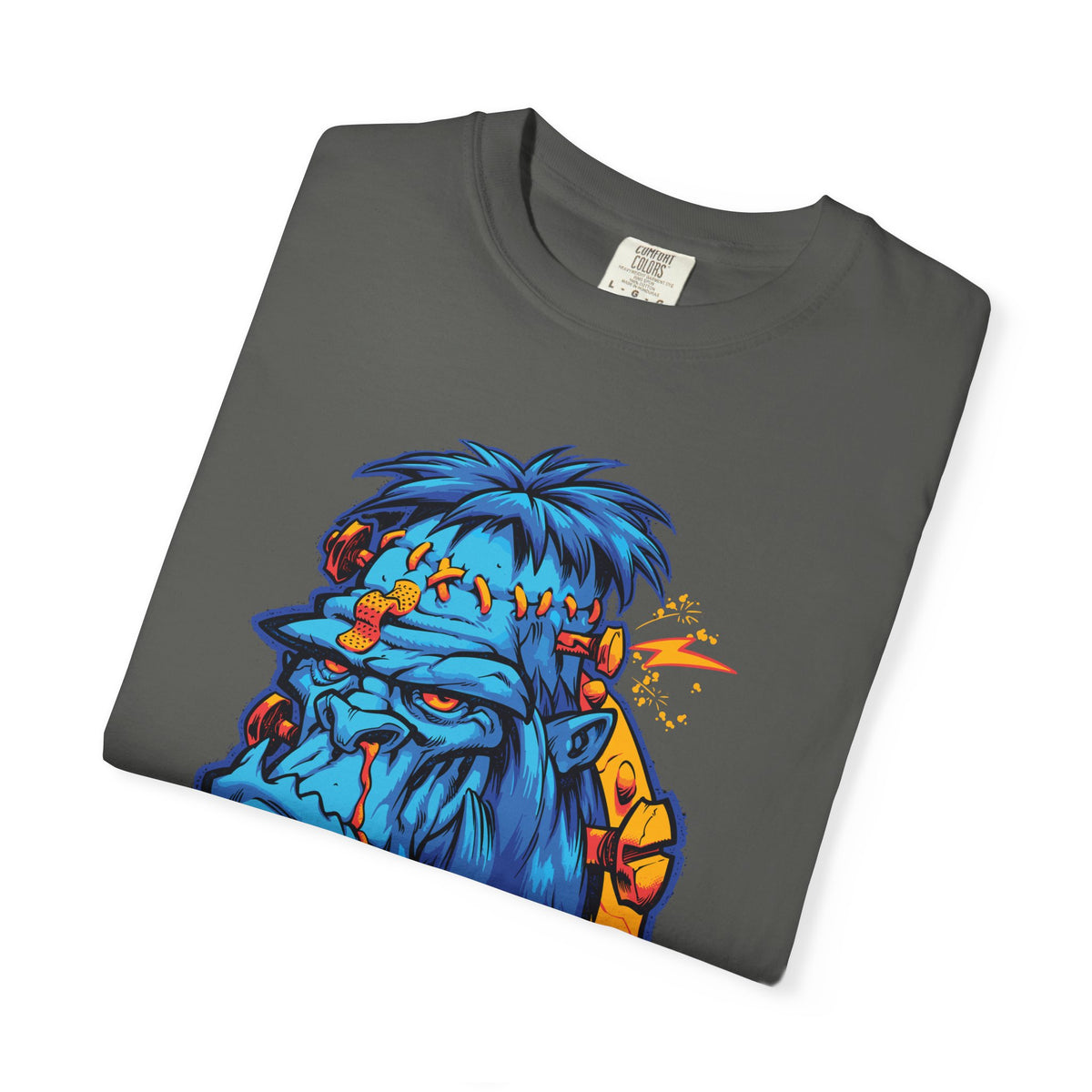 Frankenstein cartoon tee - Horror streetwear unisex shirt
