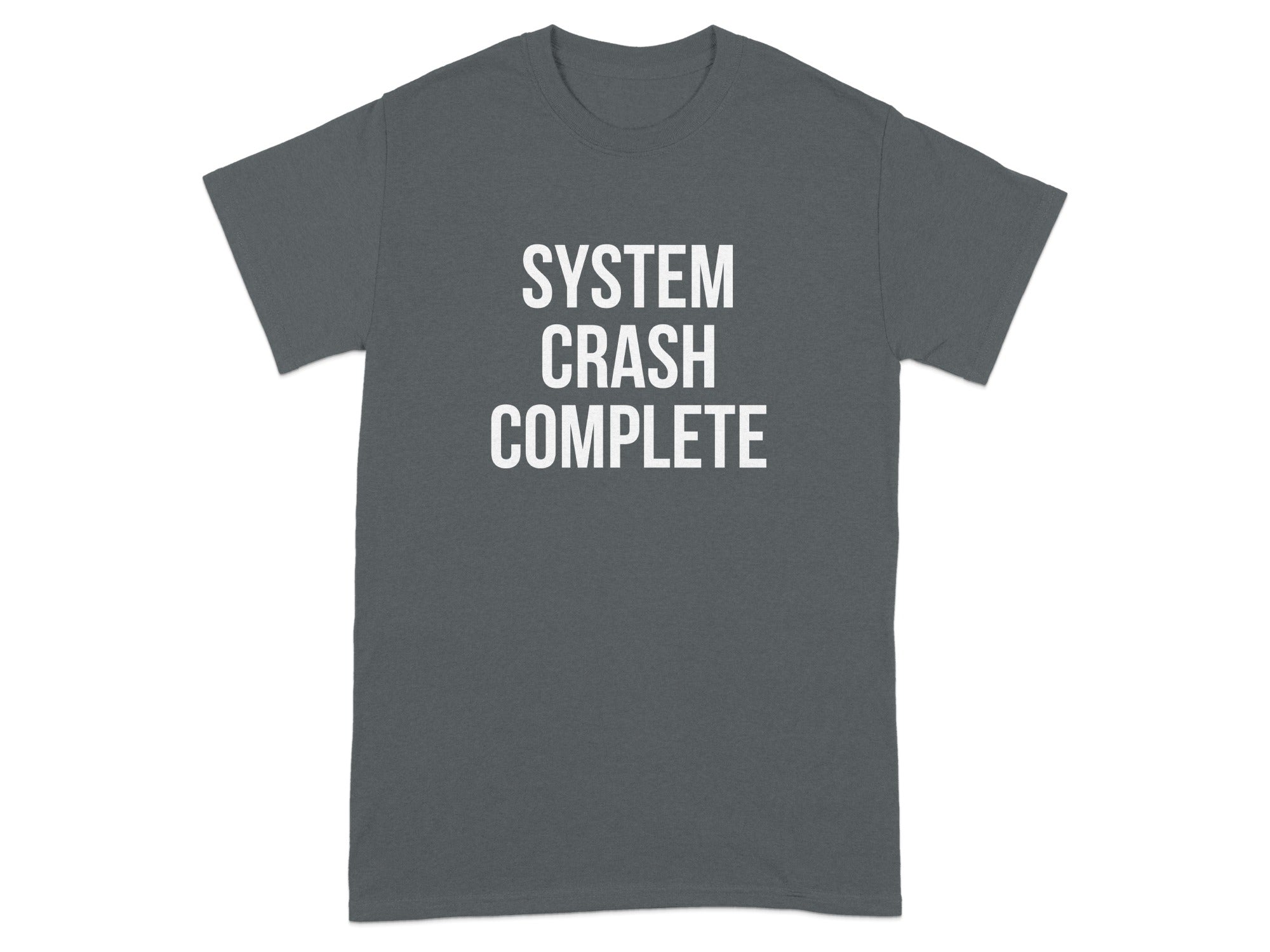 System Crash Complete Graphic Tee Shirt Product