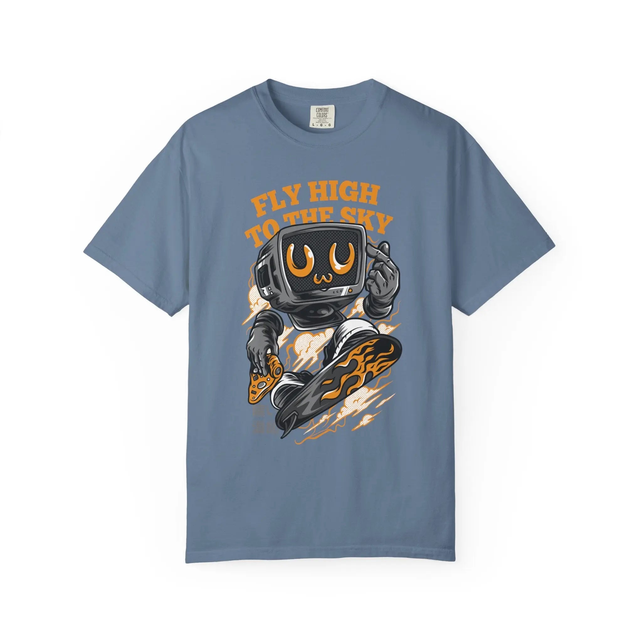 Fly High To The Sky Retro TV Character T-Shirt - Sinful Threads