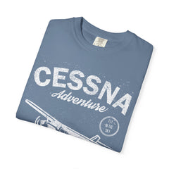 Cessna Adventure Travel Around The World Retro Airlines T-Shirt