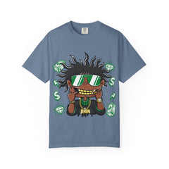 Gold Grill Tee – Hip Hop Cartoon Shirt for Street Culture