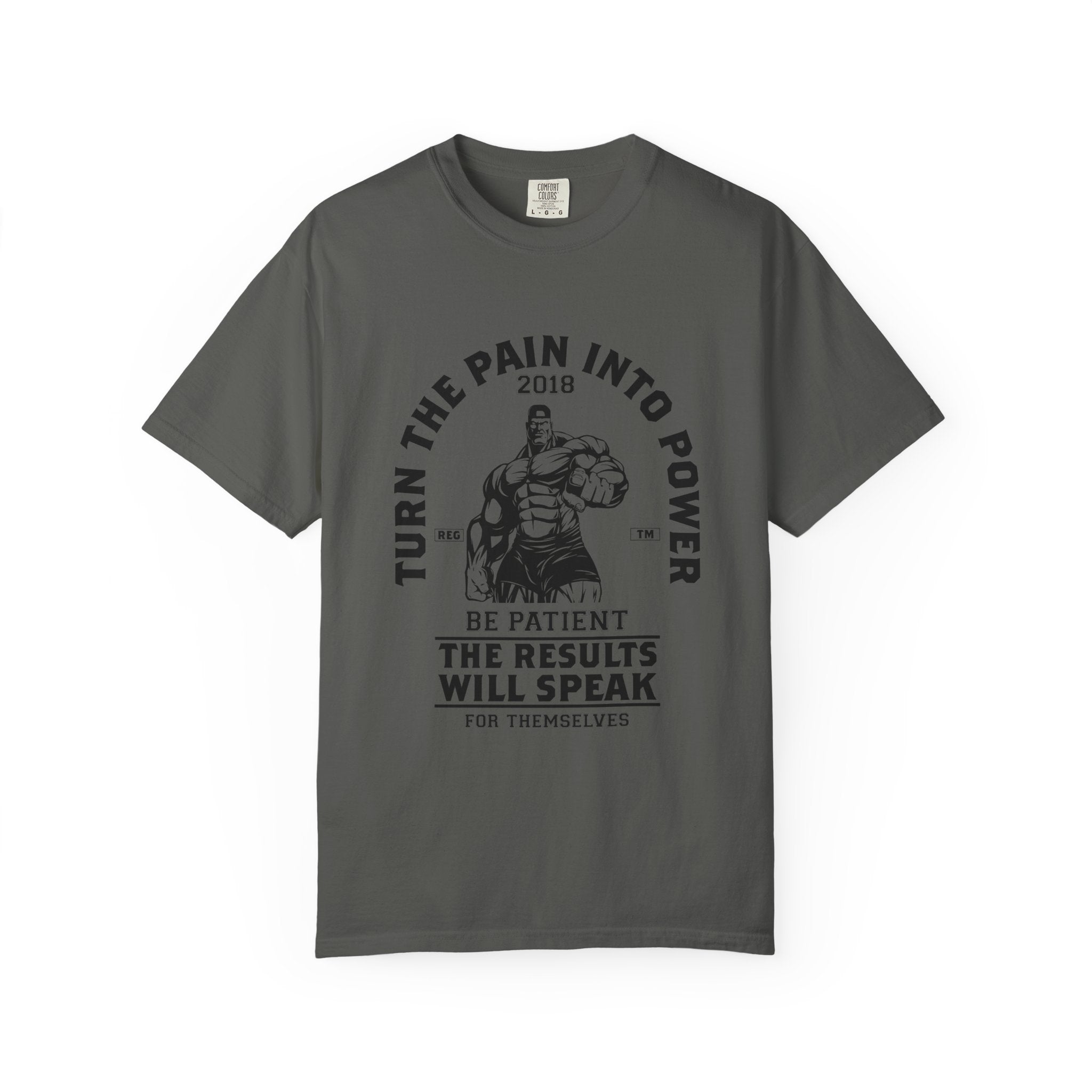 Turn Pain Into Power T-Shirt - Gym Motivation Gift - Sinful Threads