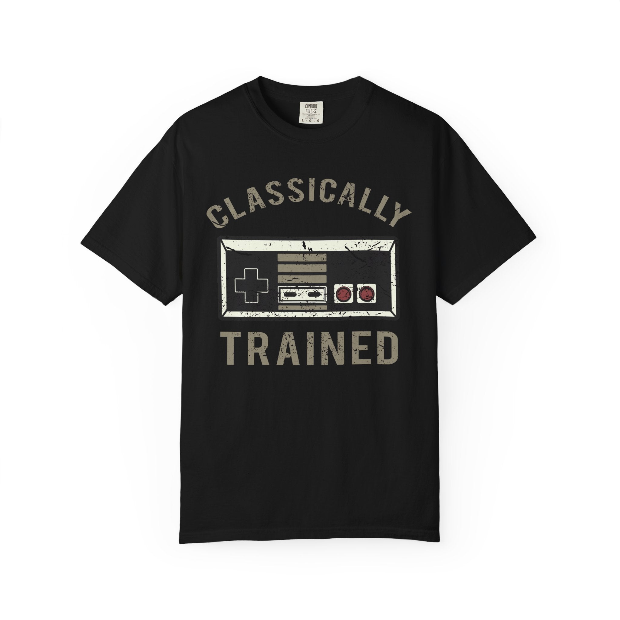 Classically Trained Retro Controller Gaming Graphic T-Shirt - Sinful Threads