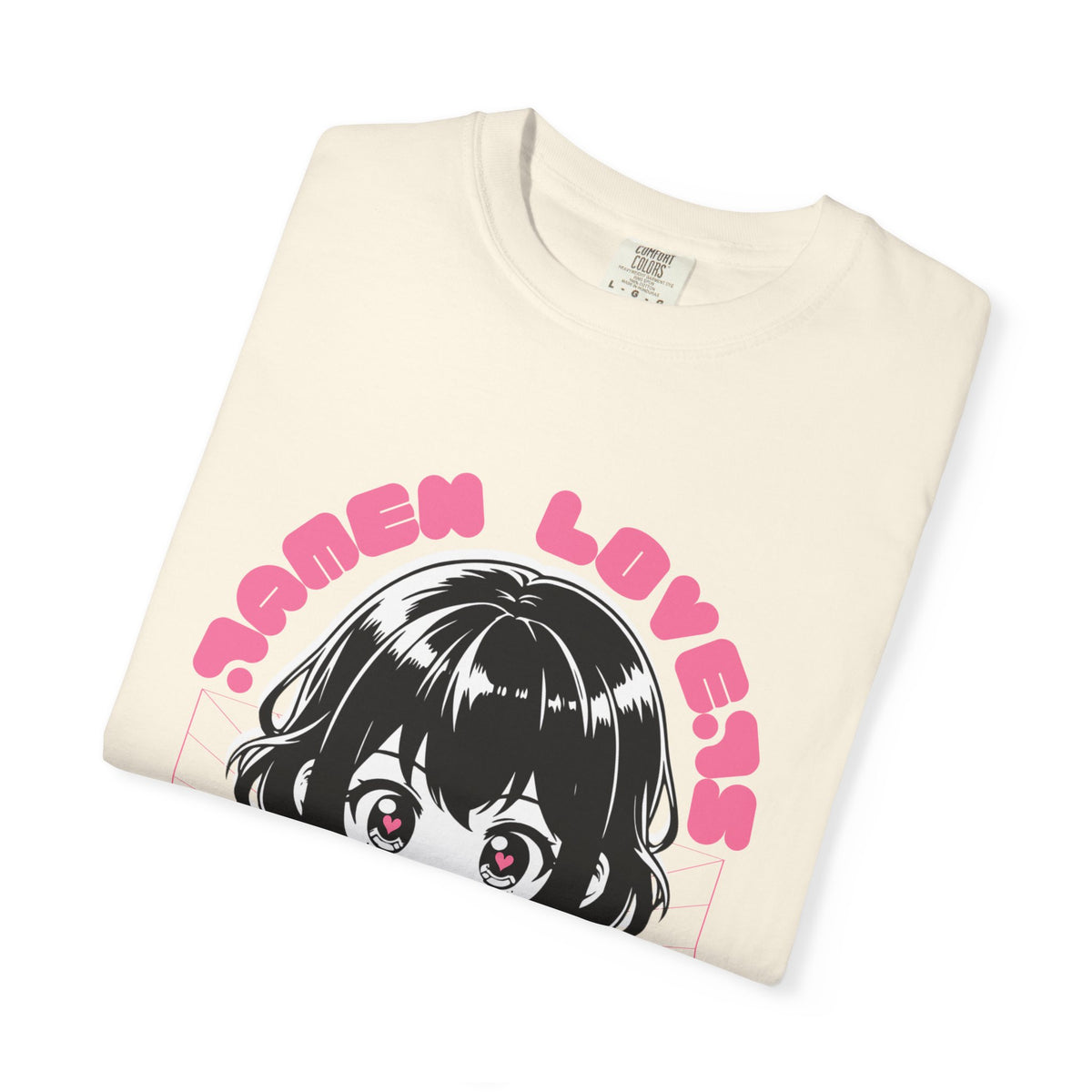 Ramen Lovers Tee - Romantic Anime Girl - Kawaii Gift