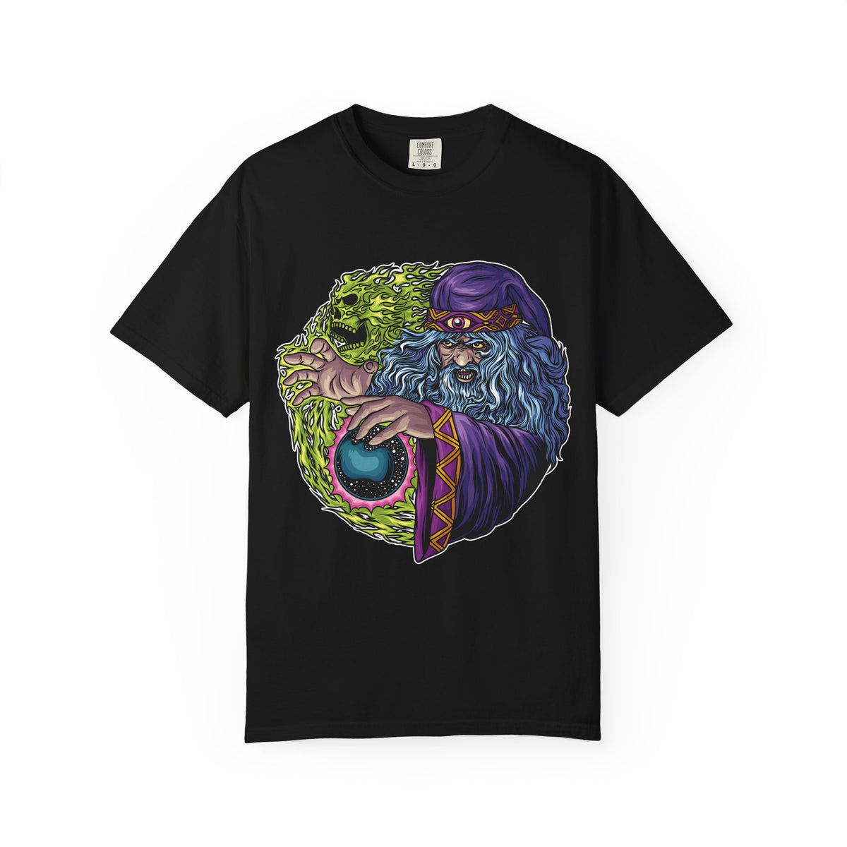 Mystic Skull Shirt – Sorcerer Skull Tee Magic