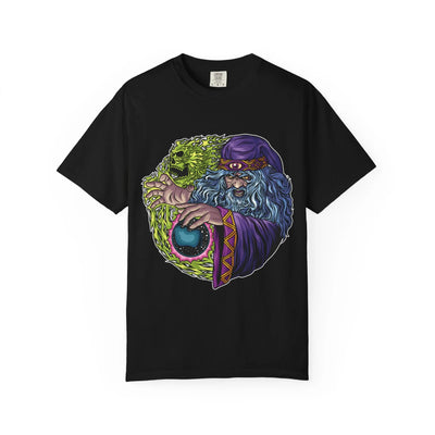 Mystic Skull Shirt – Sorcerer Skull Tee Magic - Sinful Threads
