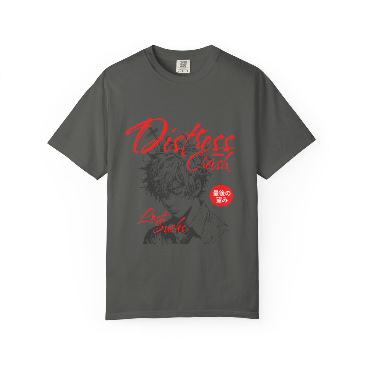 Edgy Manga Tee - Japanese Anime Graphic Streetwear