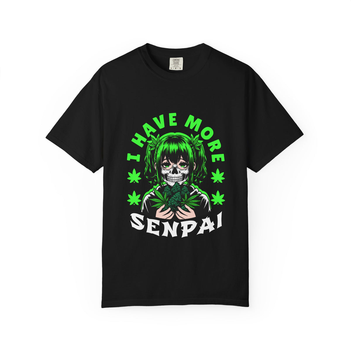 Anime Stoner Tee - 420 Cannabis Graphic - Funny Gift