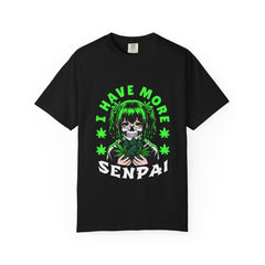Anime Stoner Tee - 420 Cannabis Graphic - Funny Gift