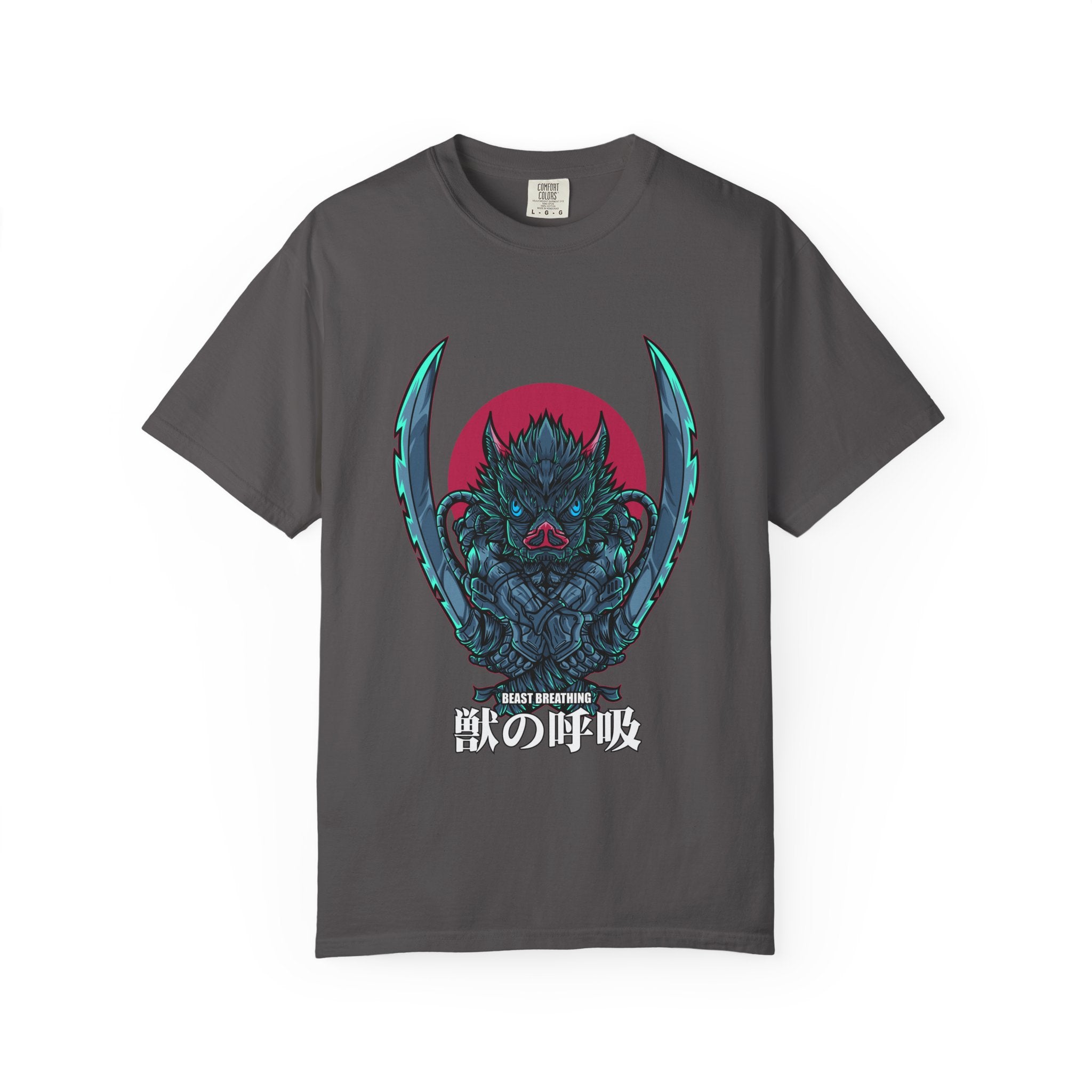 Wild Boar Beast Breathing Tee Modern Anime Graphic - Sinful Threads