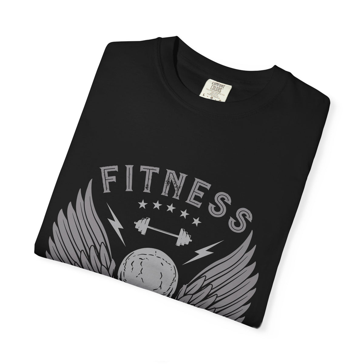 Fitness Improve Your Power Skull Wings Gym Design T-Shirt