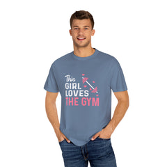This Girl Loves The Gym Gym Workout Motivation T-Shirt