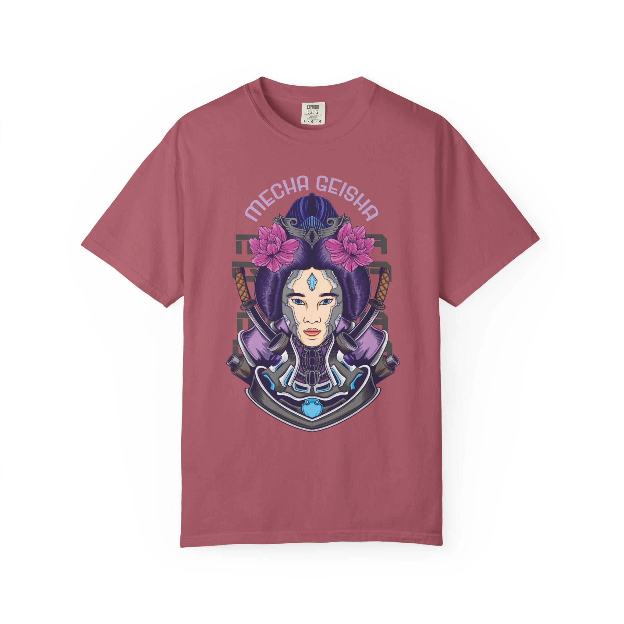 Mecha Geisha Shirt - Cyborg Geisha Gift - Japanese Robot Top - Sinful Threads