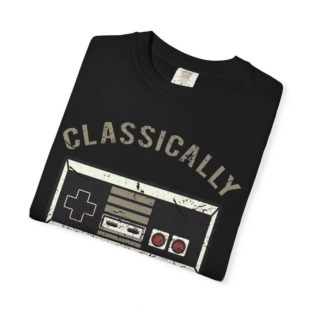 Classically Trained Retro Controller Gaming Graphic T-Shirt - Sinful Threads