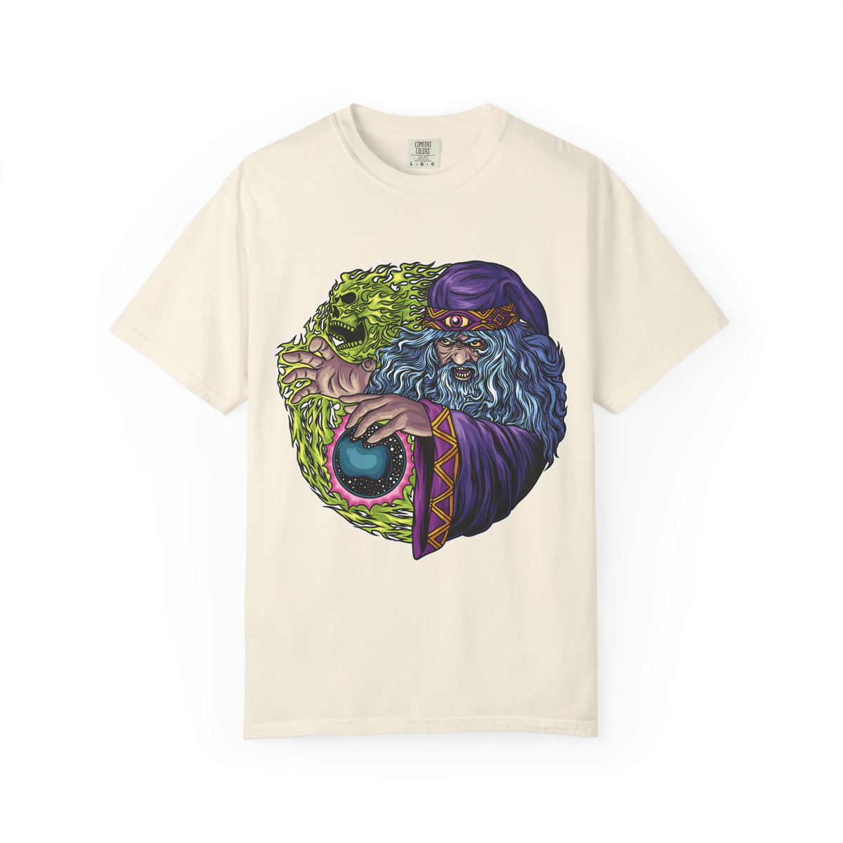 Mystic Skull Shirt – Sorcerer Skull Tee Magic