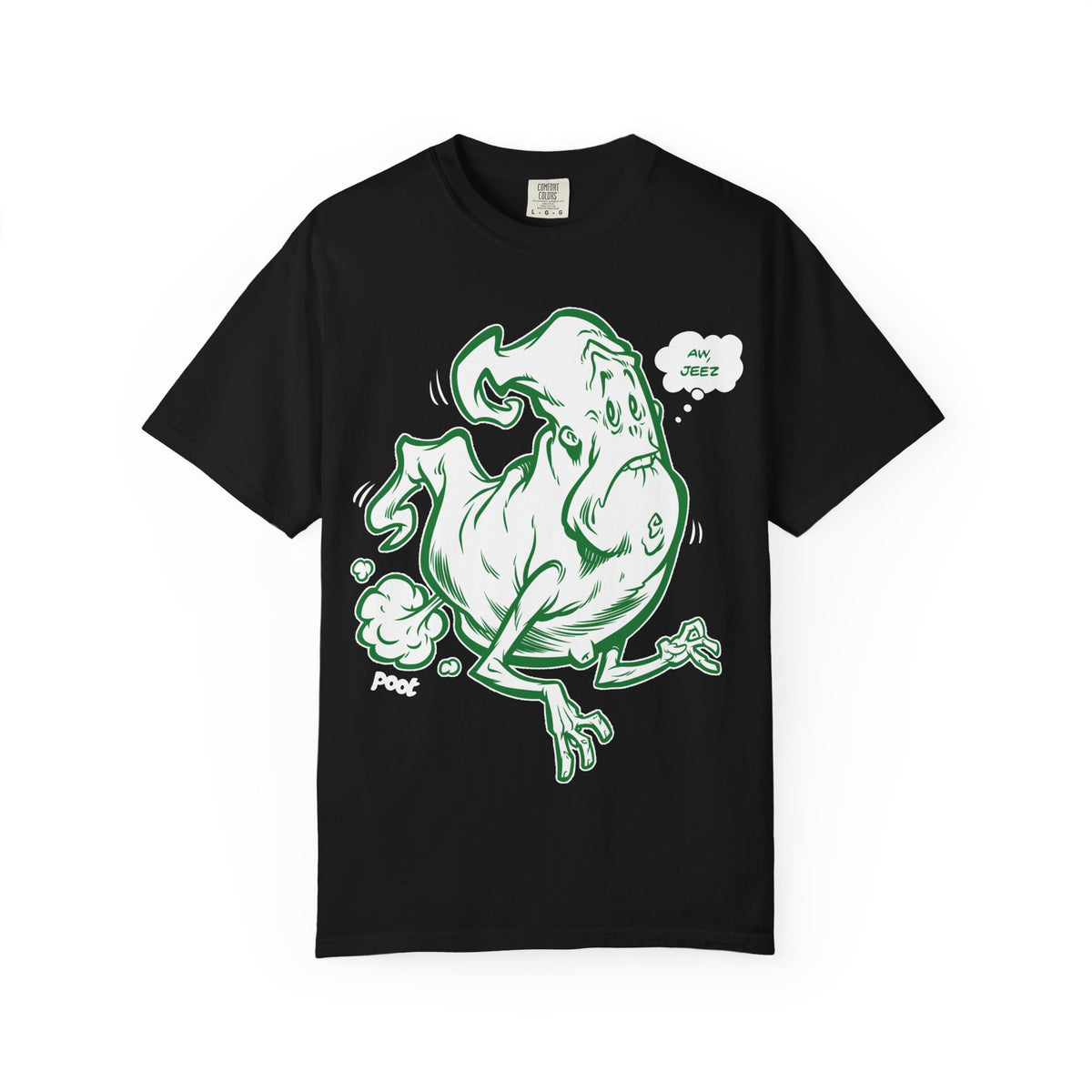 Funny Farting Ghost Tee - Halloween Humor Unisex Shirt