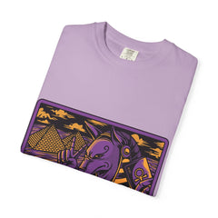 Anubis With Egyptian Pyramids and Timeless Graphic T-Shirt - Sinful Threads