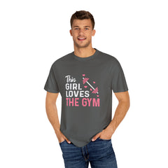 This Girl Loves The Gym Gym Workout Motivation T-Shirt