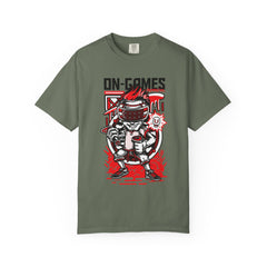 ON GAMES Boy Gamer with VR Headset Graphics T-Shirt