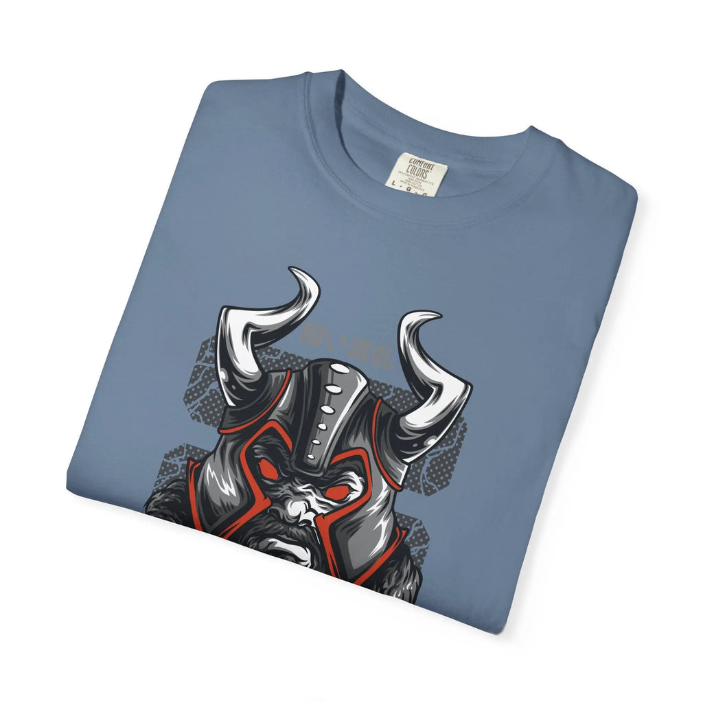 Strong Knight Design with Bold Graphics T-Shirt - Sinful Threads