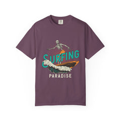 Surfing Skeleton Shirt - Funny Skeleton Tee - Retro Surf Gift