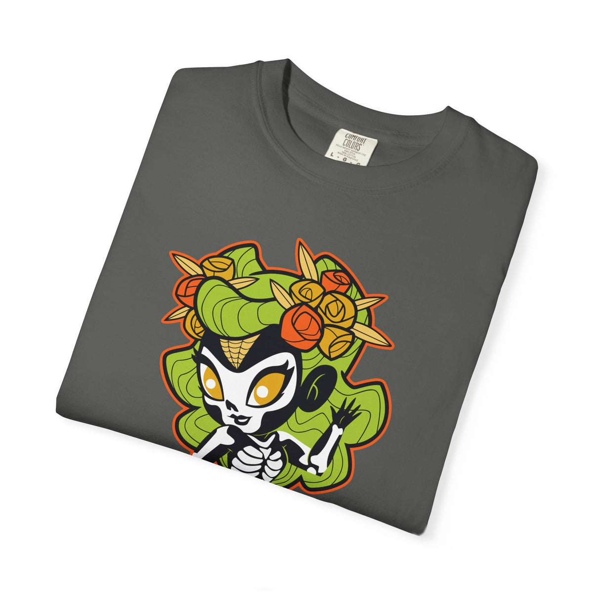 Sugar Skull Tee - Fun Cartoon Halloween Shirt Gift