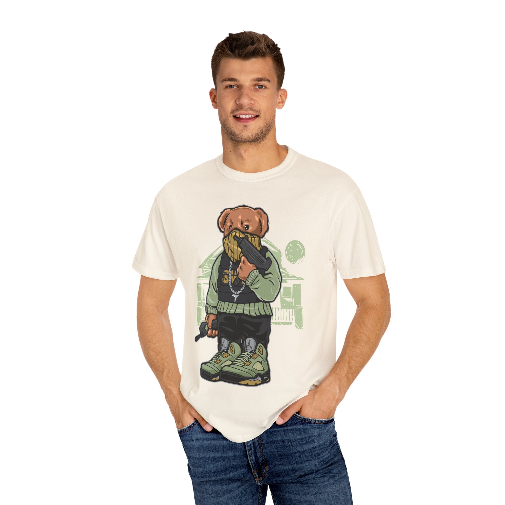 Hip Hop Graphic Tee – Gangster Bear Urban Streetwear - Sinful Threads