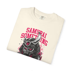 Samurai Something Dark Distressed Design T-Shirt