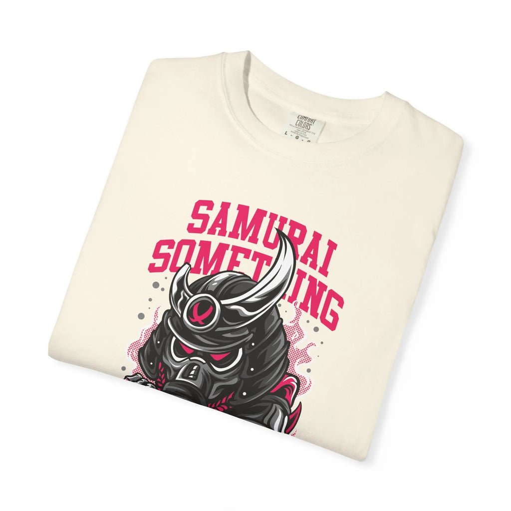 Samurai Something Dark Distressed Design T-Shirt - Sinful Threads