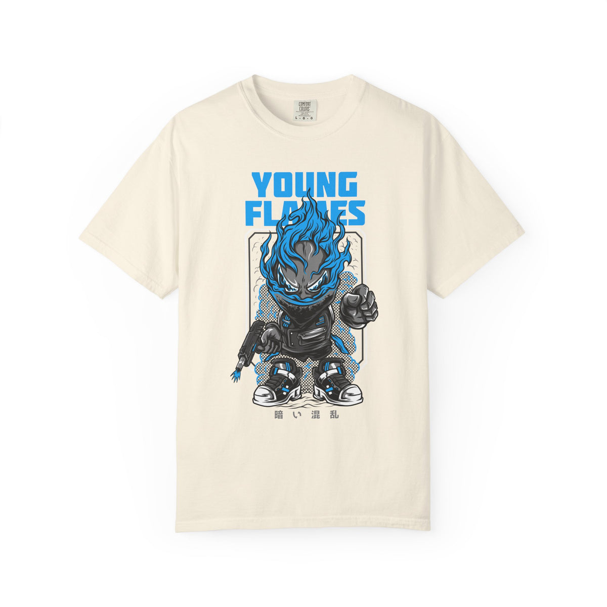 Young Flames Graphic T-Shirt Bold and Fierce Design