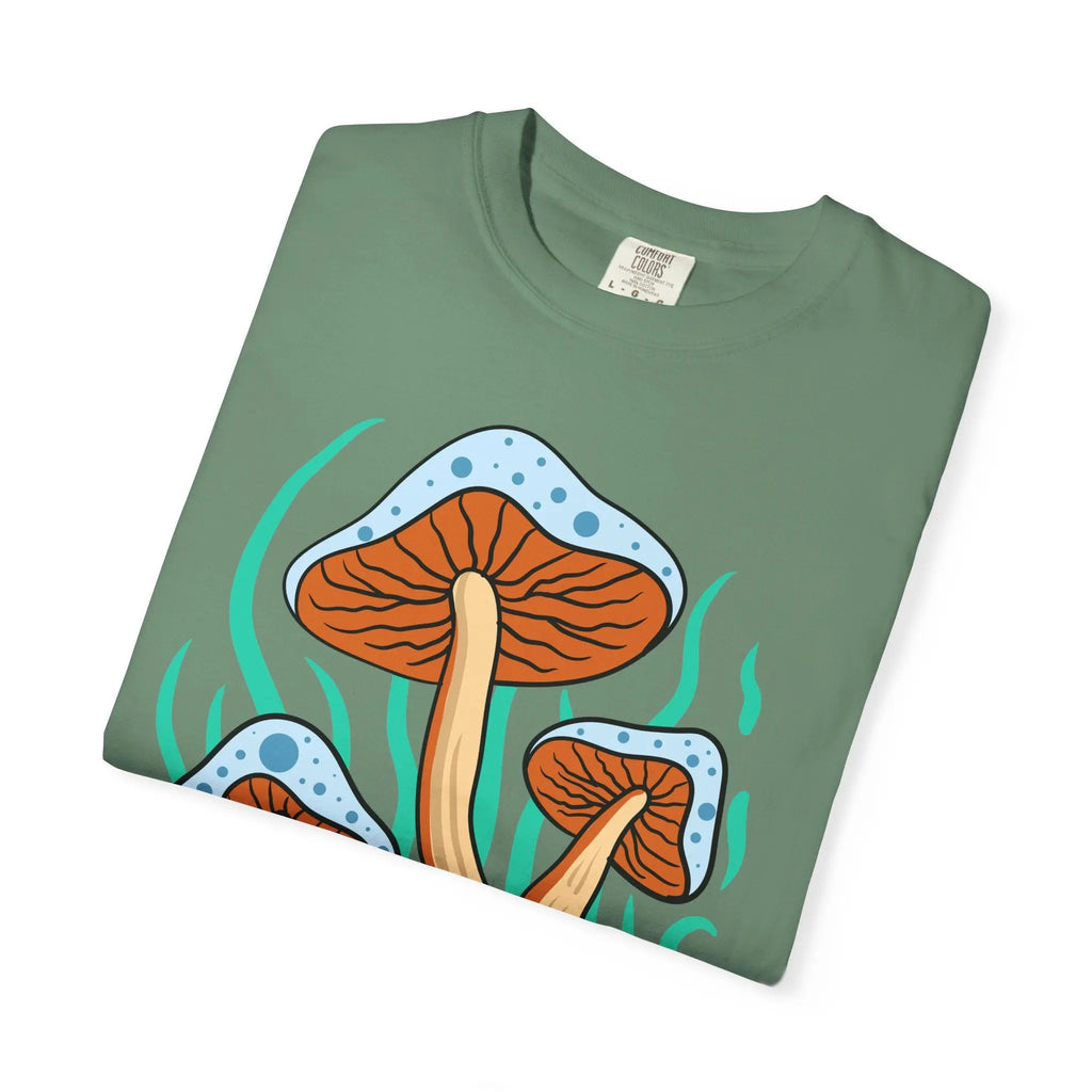Groovy Mushroom Tee - Funky Forest Magic Fungi - Sinful Threads