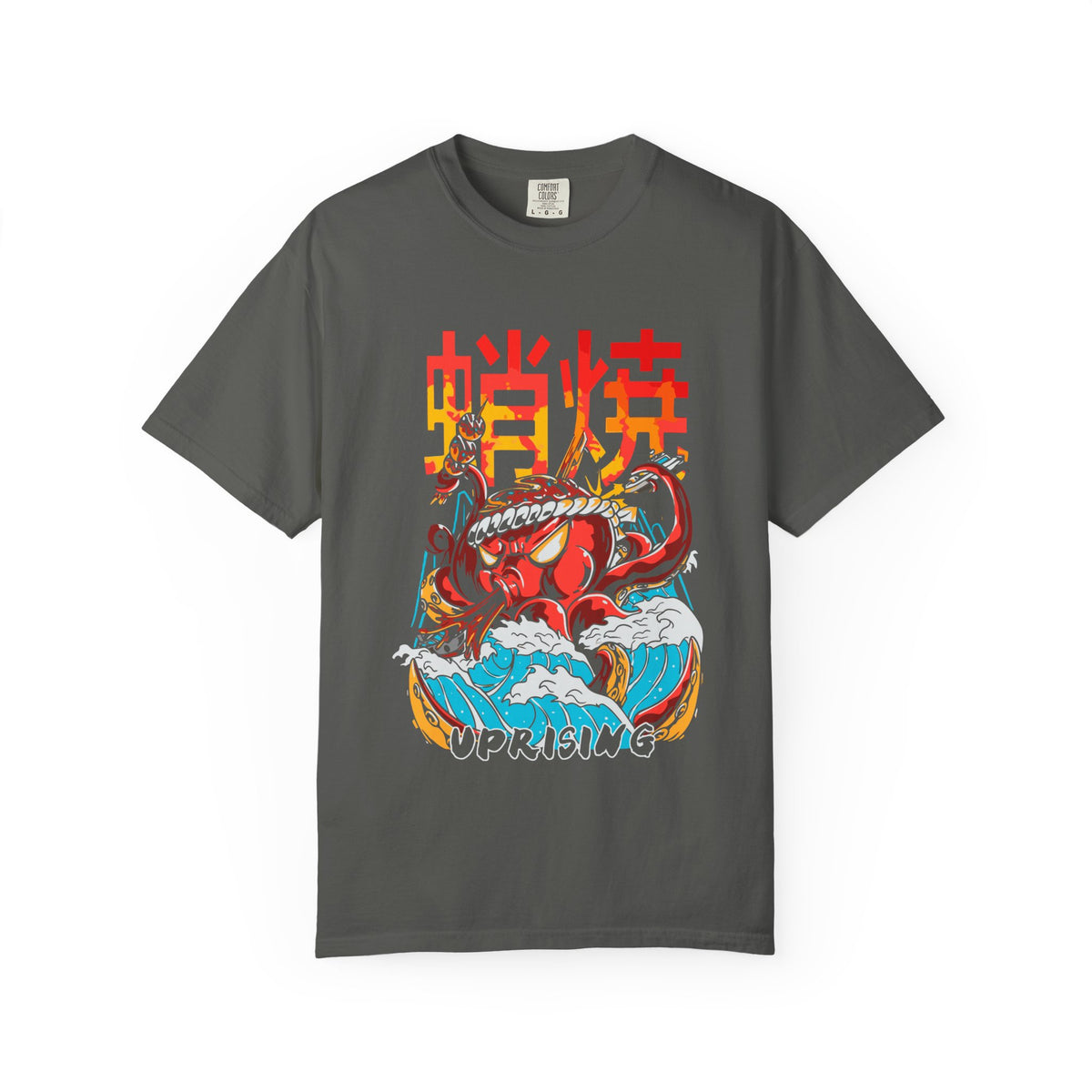 Oriental Kraken Sea Monster Art Graphic Tee