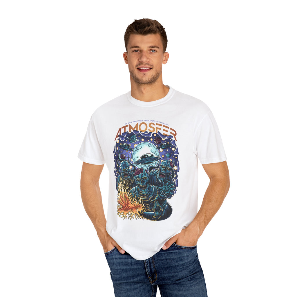 Alien Invasion Shirt - Skull Alien Tee - Sci-Fi Horror Top - Sinful Threads