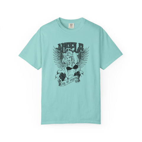 City of Angels Urban Angel Girl with Wings Graphic T-Shirt