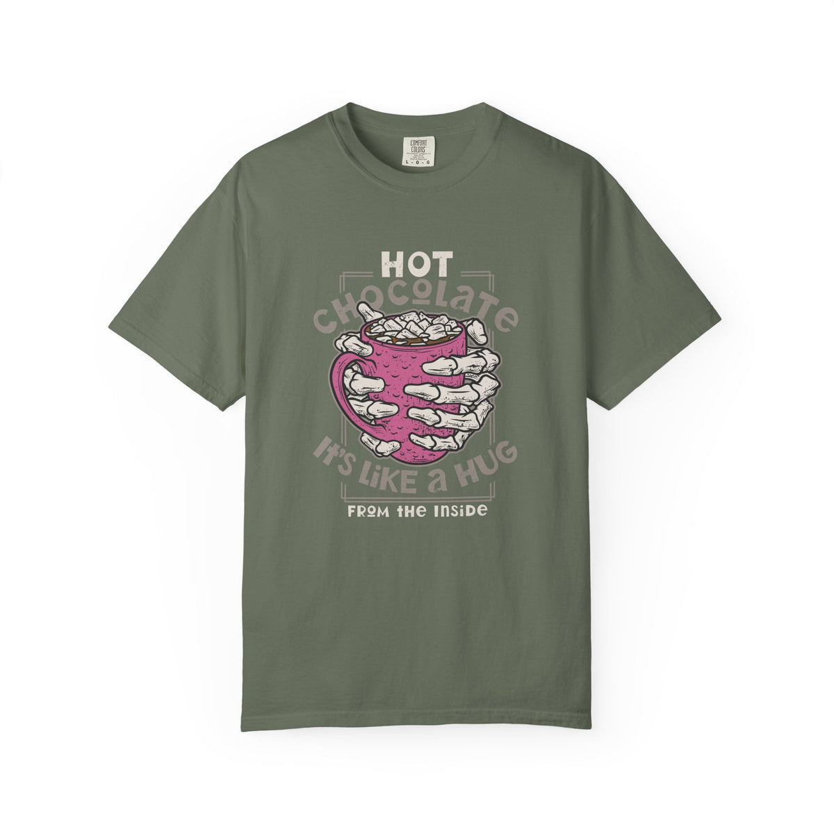 Hot Chocolate Shirt - Cozy Cocoa Tee - Hug From Inside Gift - Sinful Threads